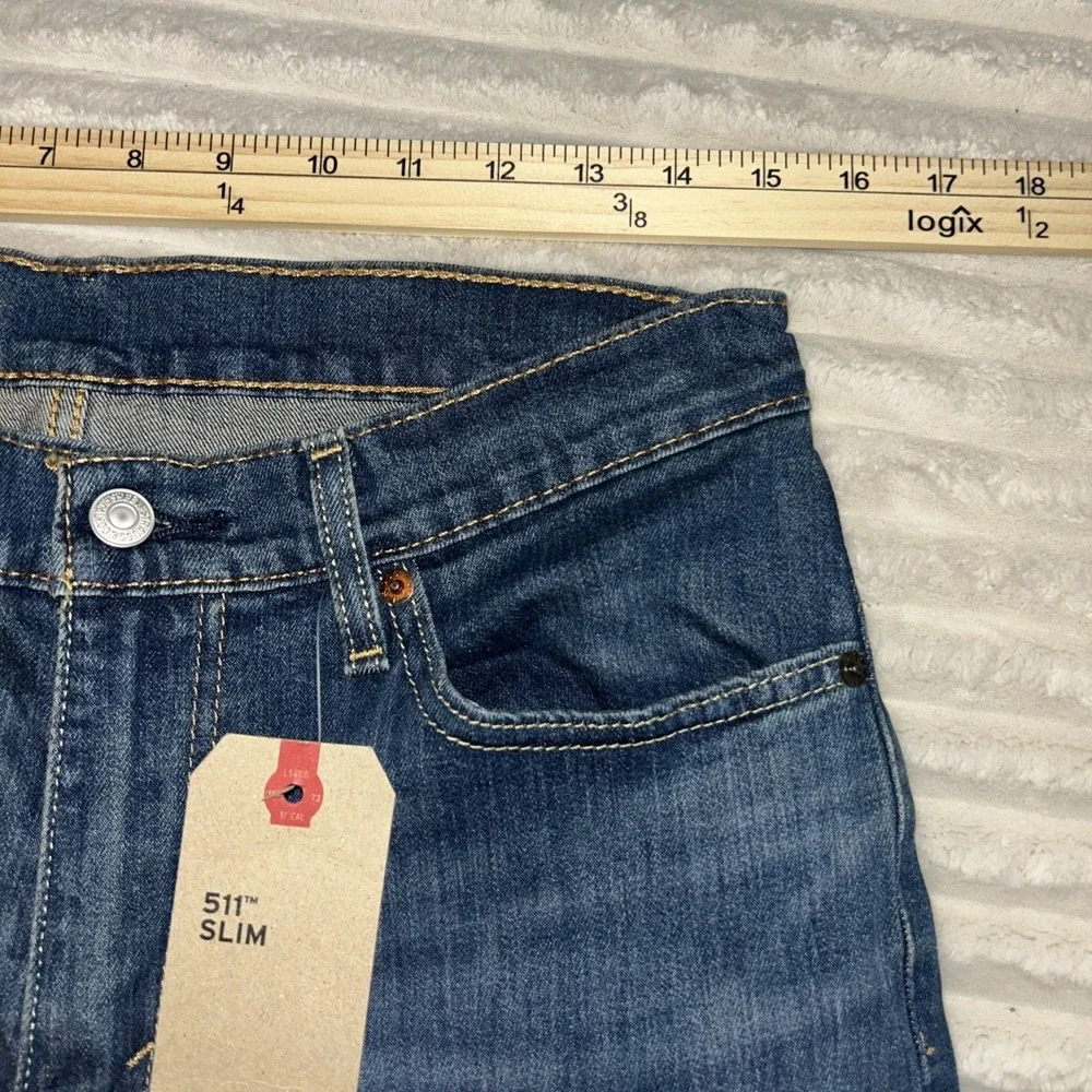 Levis 511 Slim Fit Jeans Color Throttle 1163 Size 32x30 Stretch